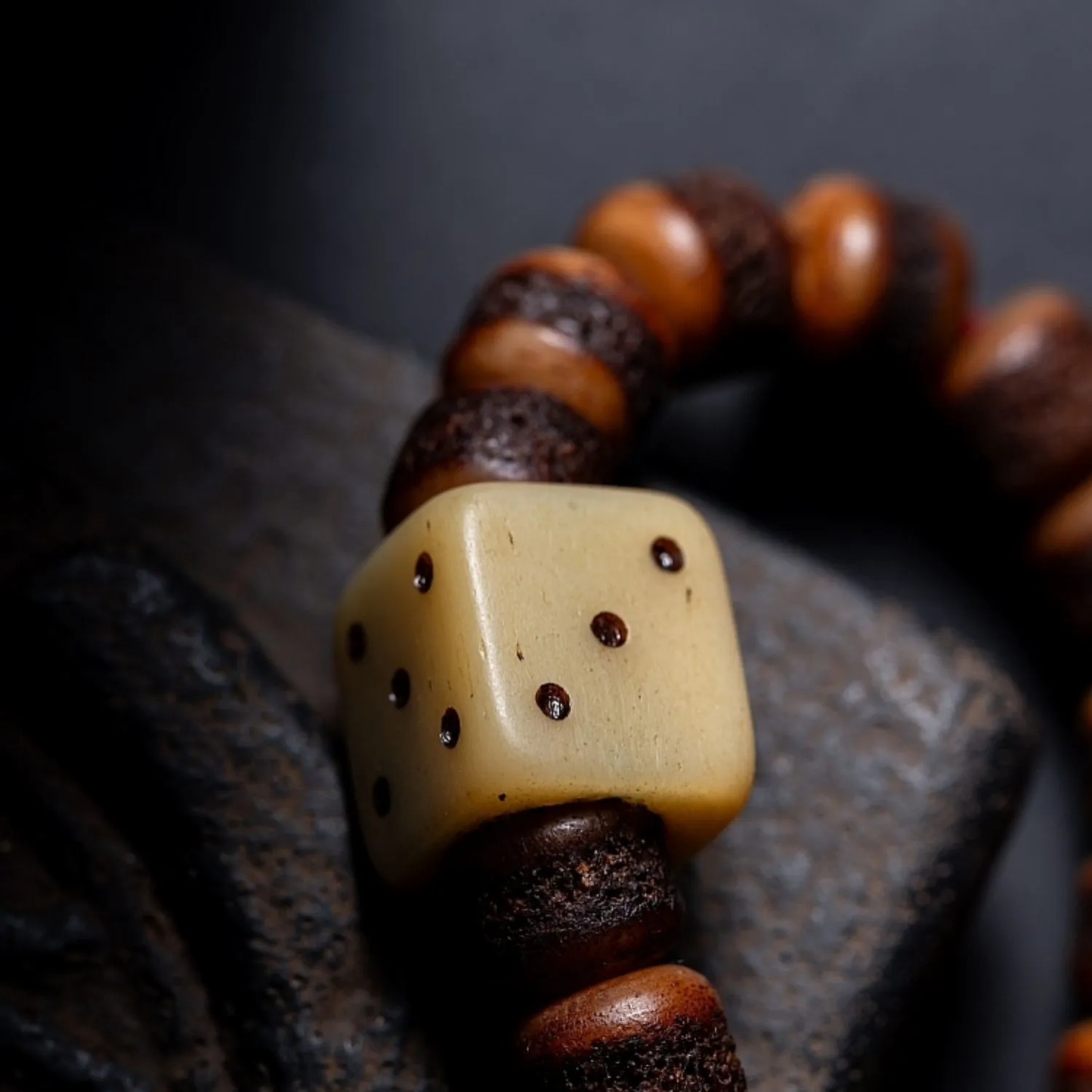 Mindful Harmony- Yak Bone Tibetan Mala Beads