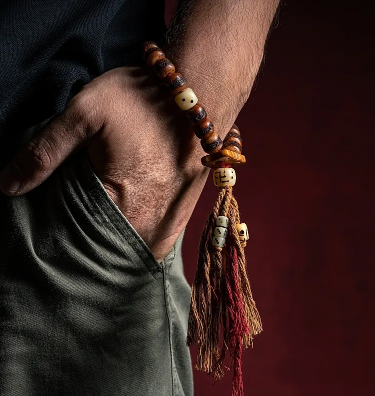 Mindful Harmony- Yak Bone Tibetan Mala Beads