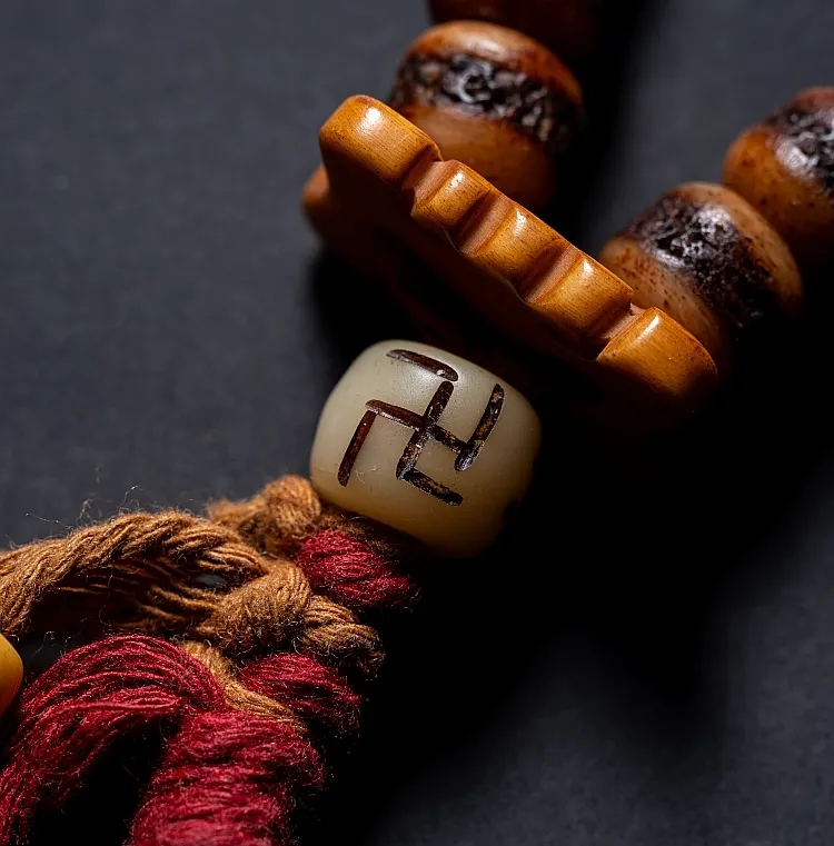 Mindful Harmony- Yak Bone Tibetan Mala Beads