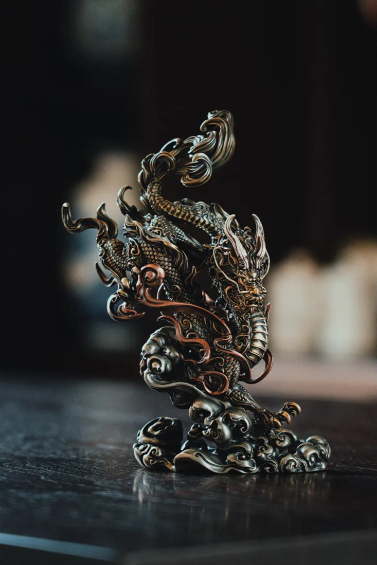 Prosperous Myth- Spirit Dragon Feng Shui Statue